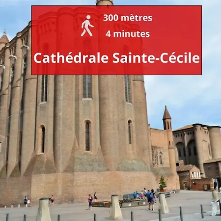 アパート L'enfant De Boheme D'albi - Centre Unesco - 200m Cathedrale - Parking - Animaux Acceptes *